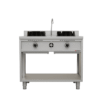 Wokstove | Gas wok stove - 2x15 kW - 2 cooking zone - Image 2