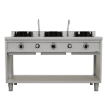 Wokstove | Gas wok stove - 3x15 kW - 3 cooking zone - Image 2