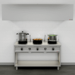 Wokstove | Gas wok stove - 3x15 kW - 3 cooking zone - Image 7