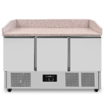 Pizza workbench | 350 L | 3 doors (1/1 GN) | +2 °C to +8 °C