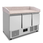 Pizza workbench | 350 L | 3 doors (1/1 GN) | +2 °C to +8 °C - Image 3