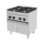 Gas stove with doors – 28.5kW – 4 Burners - G70C20K - Image 2