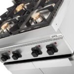 Gas stove with doors – 28.5kW – 4 Burners - G70C20K - Image 4