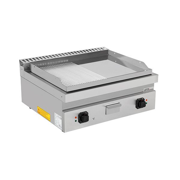 8136.jpg Electric Griddle – 1/2 Smooth + 1/2 Grooved – E70GP20B+GS - Image 1