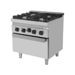 Gas Range with Electric Oven – 4 Burners – E70FG020 - Image 2