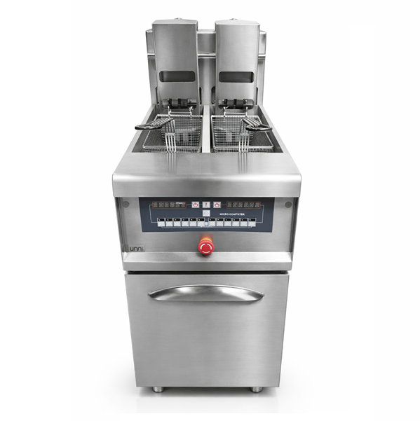 E75DF25UT.png DuoLift Pro Digital Fryer – 2×13.5 L – Automatic Basket Lift - Image 1