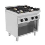 Gas stove without doors – 28.5kW – 4 Burners – G70C20