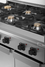 Gas stove with doors – 44kW – 6 Burners – G70C20K - Image 5