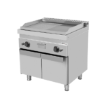 Work Tables Category 1 | Griddle plate Gas– 1/2 Smooth + 1/2 Grooved - G70GP20+GS-K - Image 2