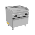Work Tables Category 1 | Griddle plate Gas– 1/2 Smooth + 1/2 Grooved - G70GP20+GS-K