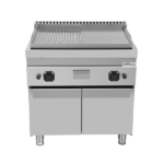 Work Tables Category 1 | Griddle plate Gas– 1/2 Smooth + 1/2 Grooved - G70GP20+GS-K - Image 3