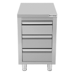 Drawer cabinet with 3 drawers