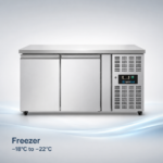 FREEZER Counter – 2 Doors – Without Upstand 136x70x85cm
