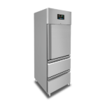 Refrigerator – 1 Door – GN 2/1 – 650 Liters – 1 Half Door and 2 Drawers - Image 2