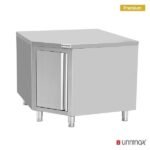 Worktable Corner With Door Without Upstand 1000×700 - Image 2