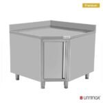 Worktable Corner With Door + Upstand 1000x700 - Image 3