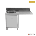 Dishwasher sink unit 140x70xH85 Bowl Left