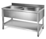 1200x600xH850mm 2 Bowls - Middle