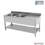 1800x700xH850mm 2 Bowls Left - Image 4