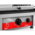 Contact/Panini Grill | Ribbed Surface 360x300 mm (Cast Iron) | 50°C/300°C - Image 6