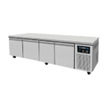 Refrigerated Counter | Low Model | 4 Drawers (1/1 GN) | 2040x700x600(h)mm - Image 2